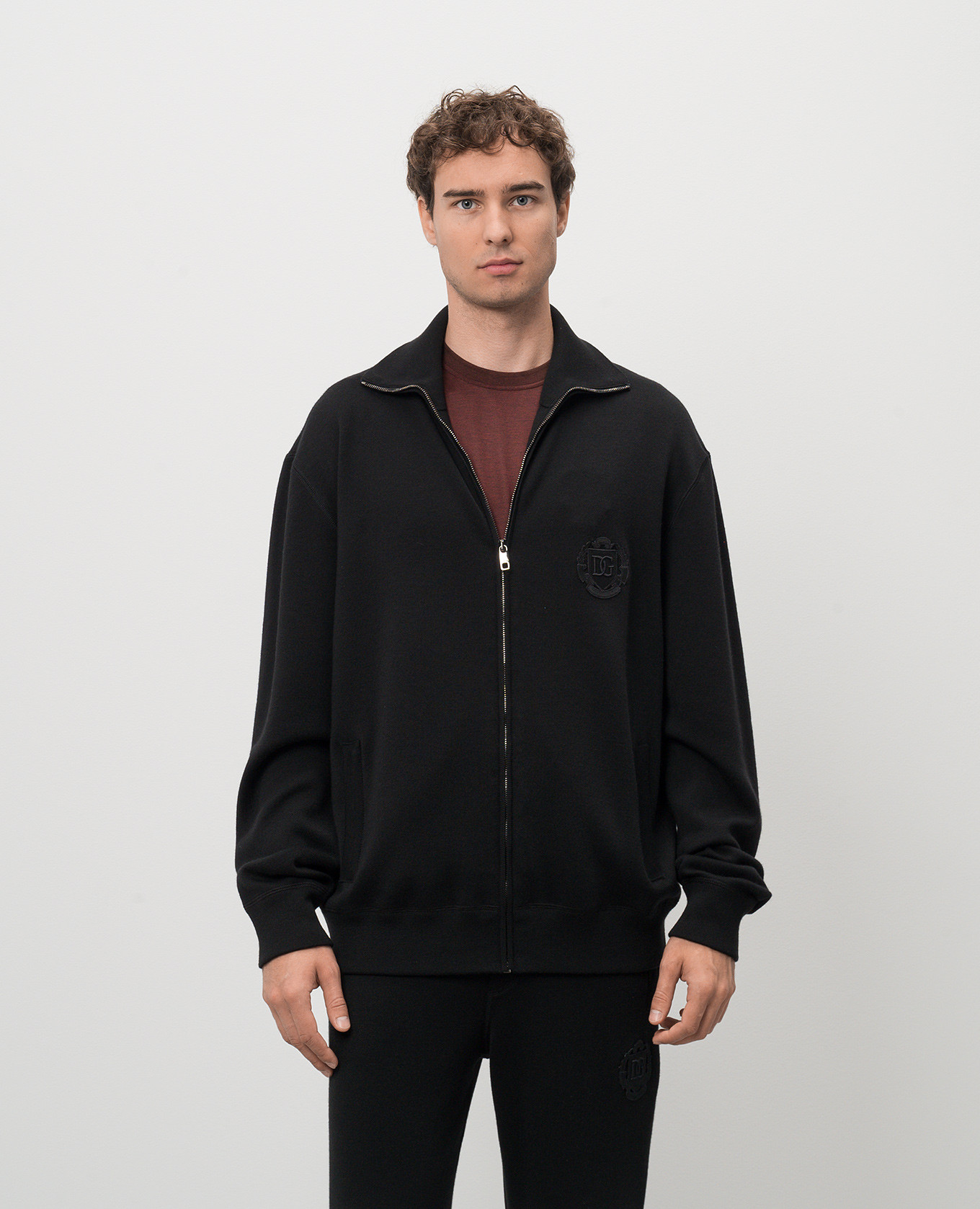

Black cardigan with wool, silk and cashmere Dolce&Gabbana