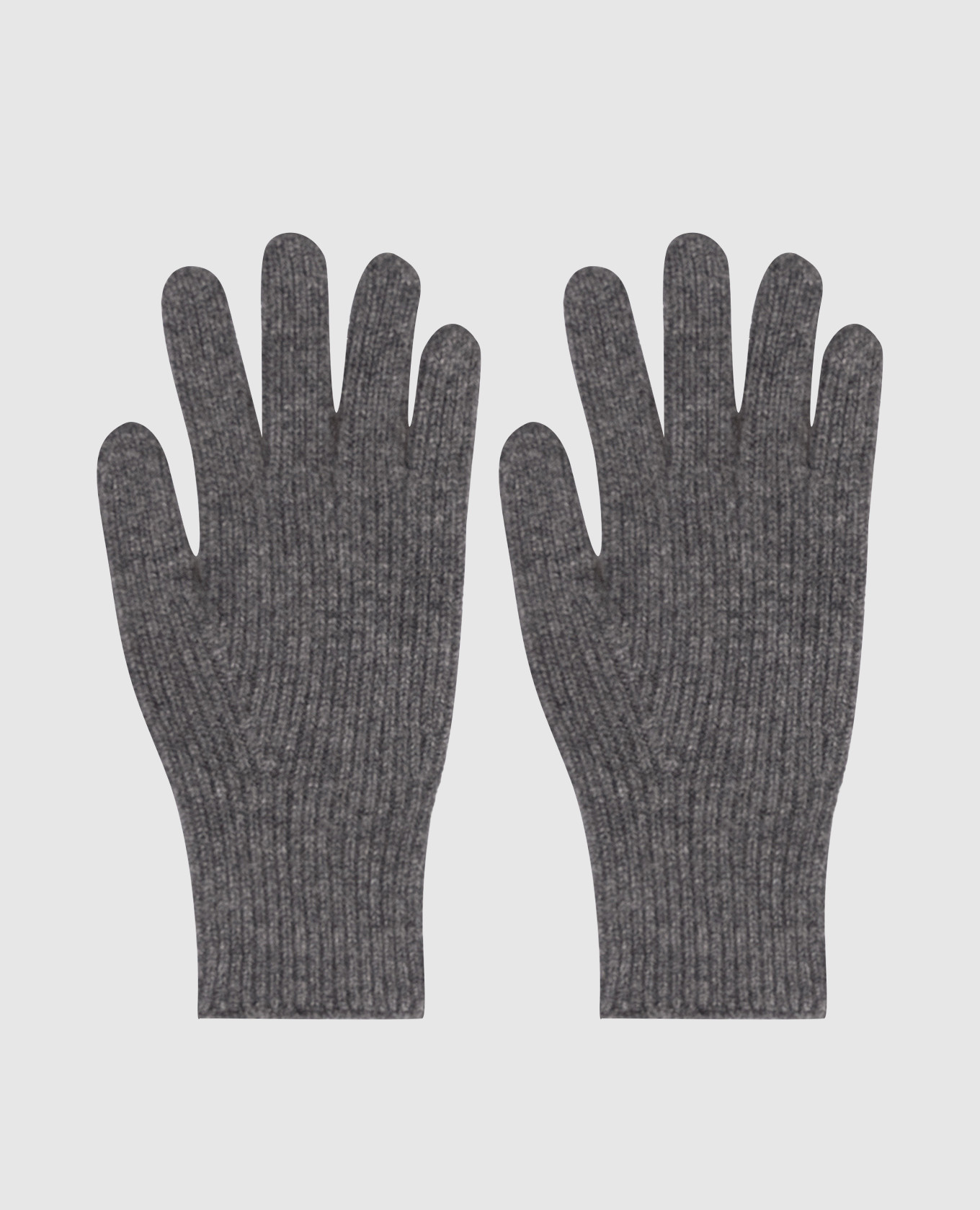 Gray cashmere gloves Toteme