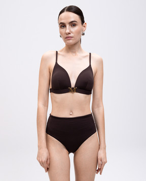 Max Mara Brown ASTRA swimsuit top ASTRA