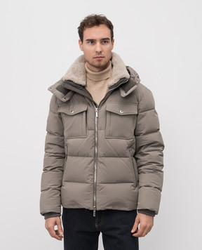 MooRER ALARICK down jacket, khaki ALARICKKN