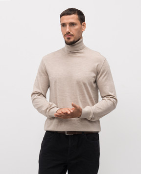 Dolce&Gabbana Beige cashmere turtleneck GXW05TJBW05