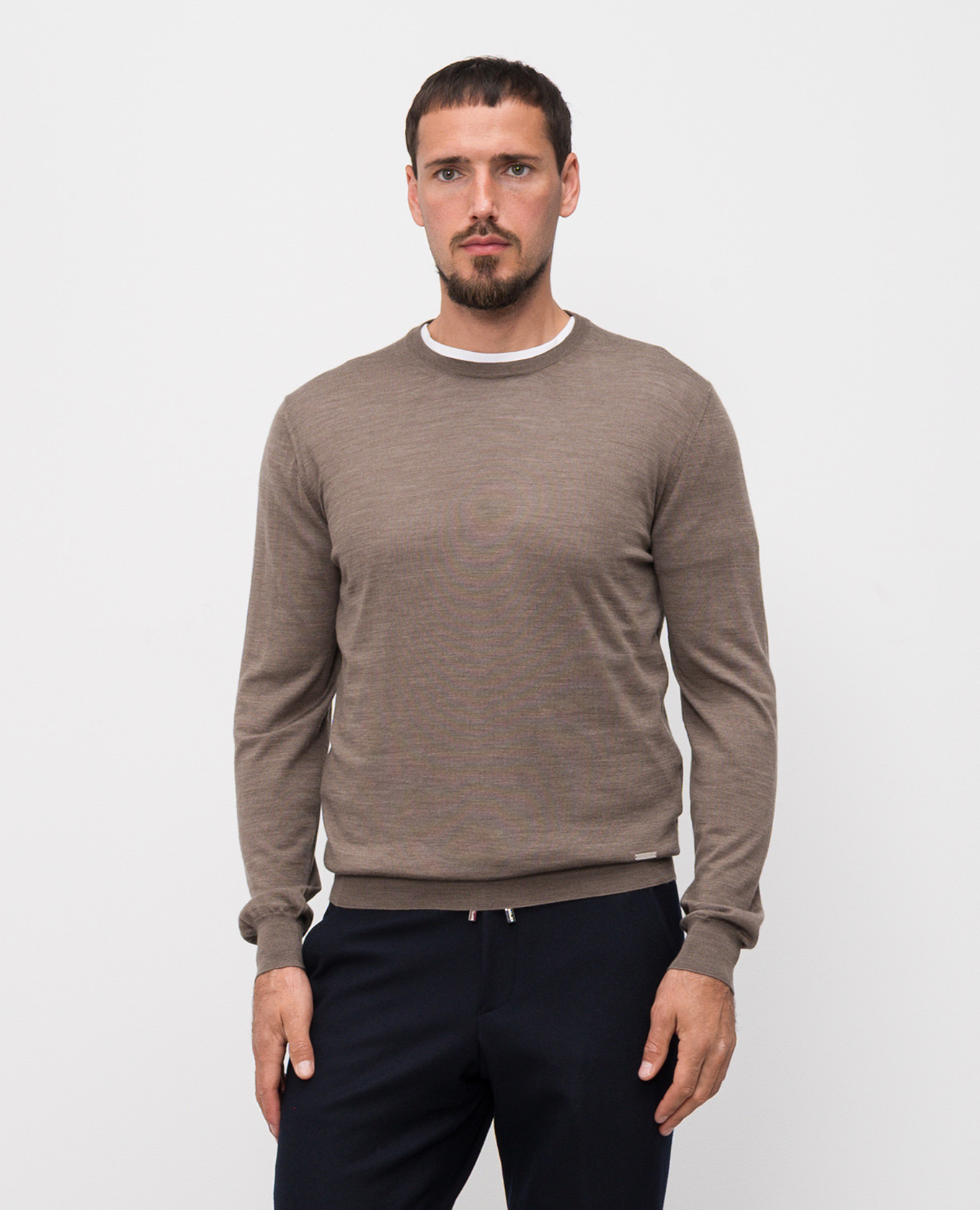 

Brown wool jumper Enrico Mandelli