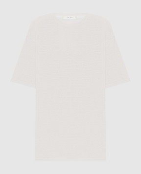 The Row Beige top Jiselle with linen 8806Y889