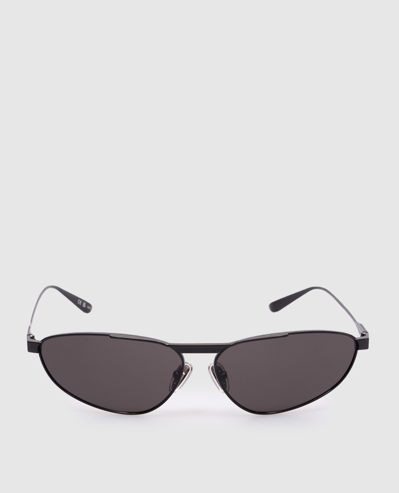 Black Oval Sunglasses Balenciaga