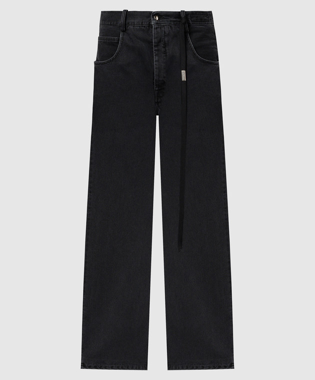 Ann Demeulemeester - Ronald black jeans 2201MTR41D190 - shop with