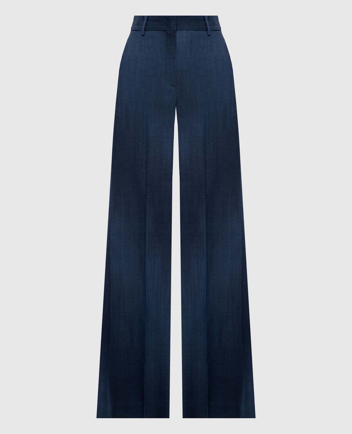 

Blue flared pants with a degraded effect Ermanno Scervino