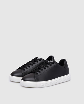 Versace Black sneakers GRECA 10144601A09608