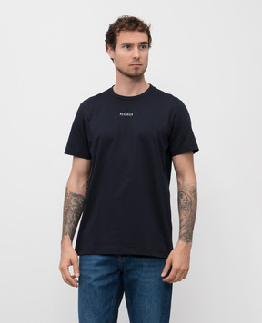 Peserico Blue T-shirt with logo R55000J0Q302358