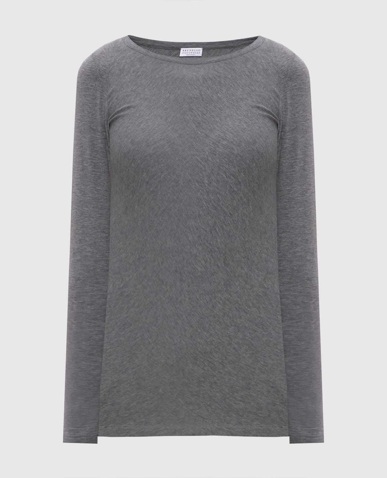 

Grey melange jumper Brunello Cucinelli