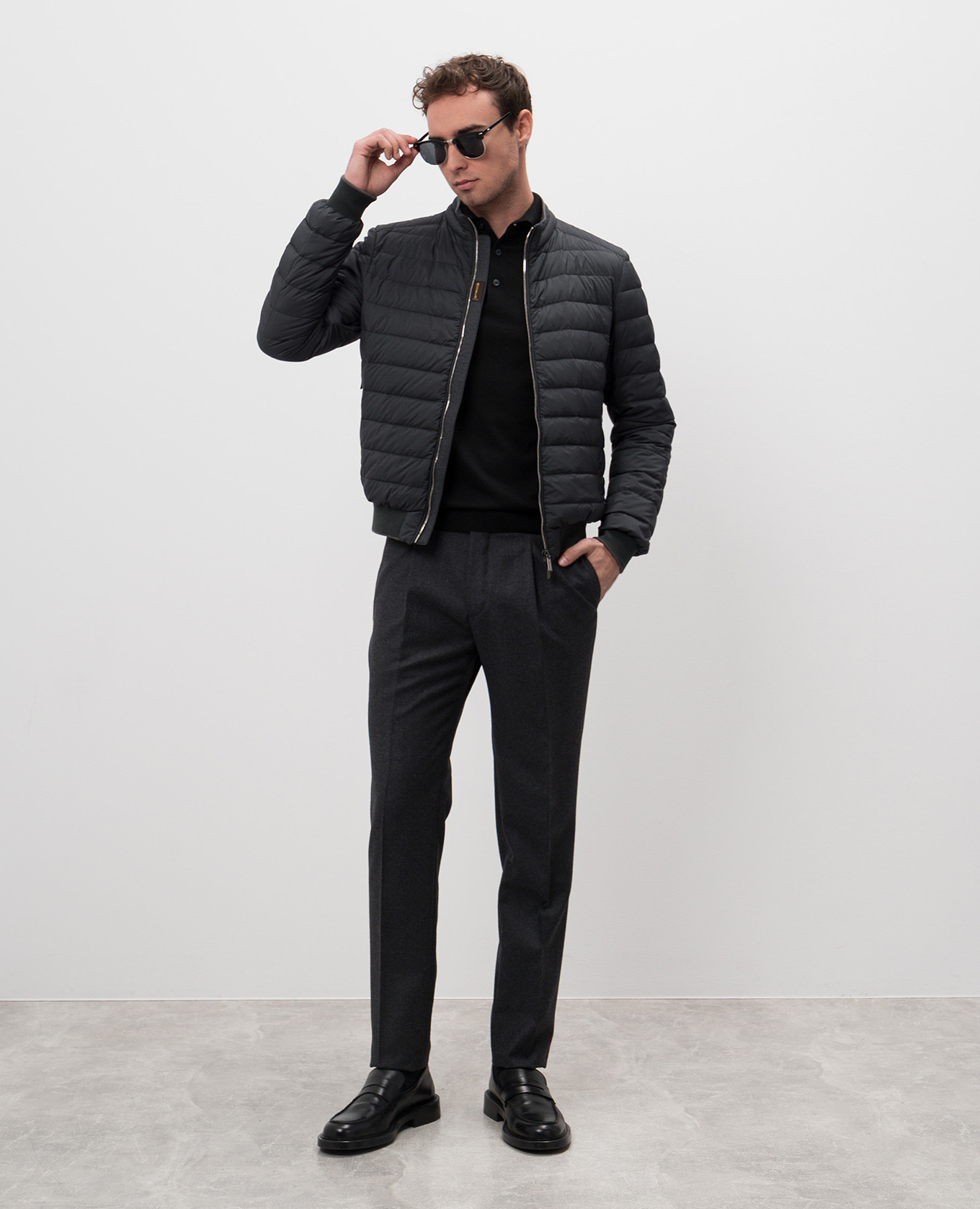 

Green down jacket STRAUSS MooRER