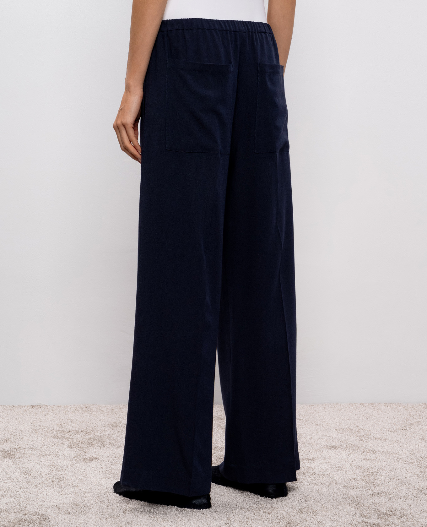 Blue pants with a bow Toteme 4