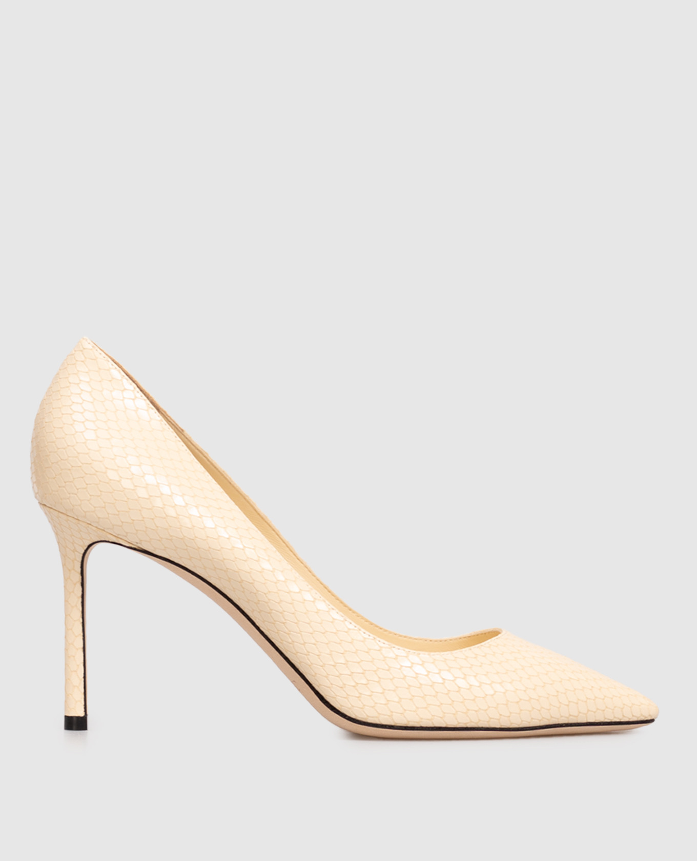 Beige leather shoes ROMY Jimmy Choo