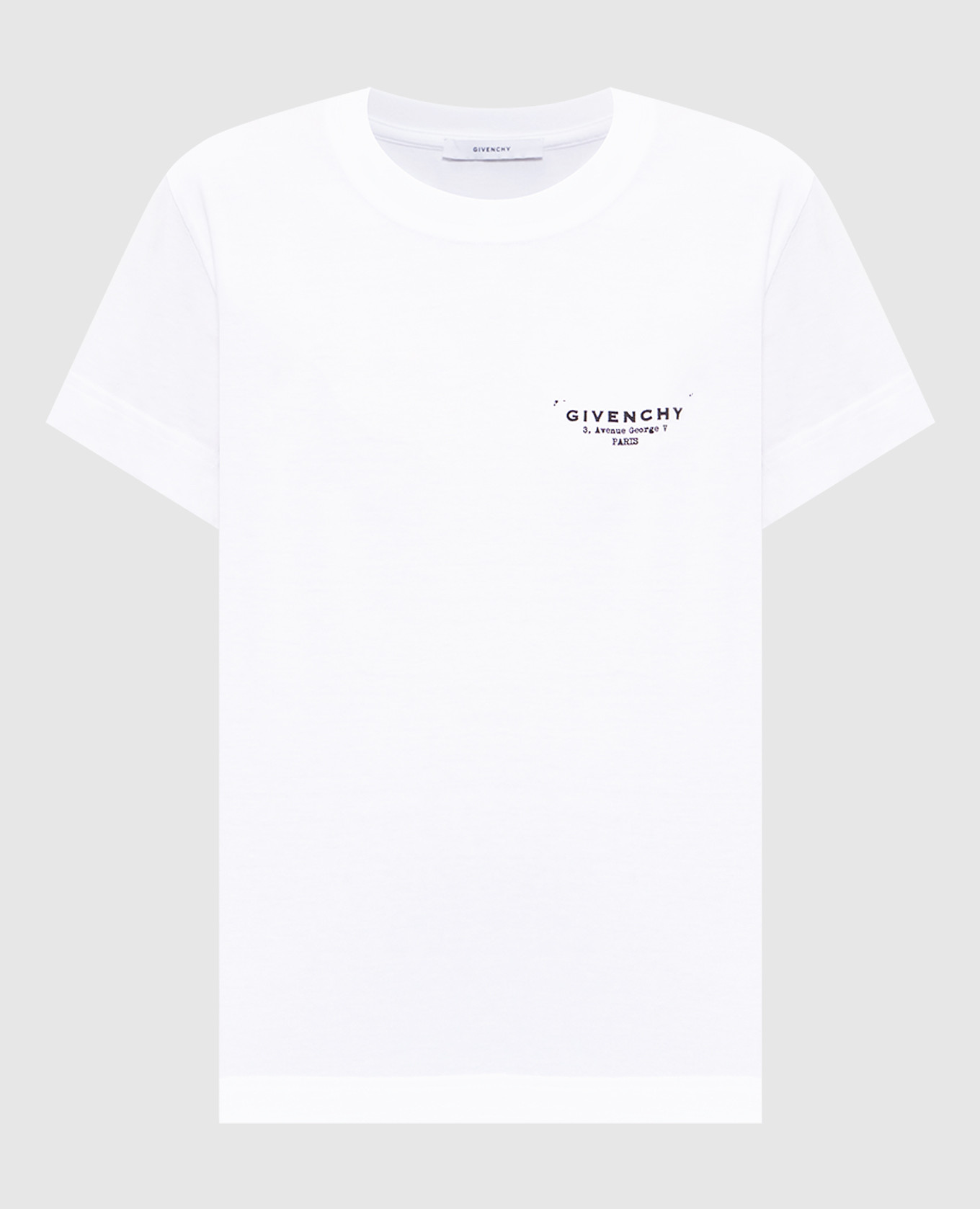 

White T-shirt with logo print Givenchy