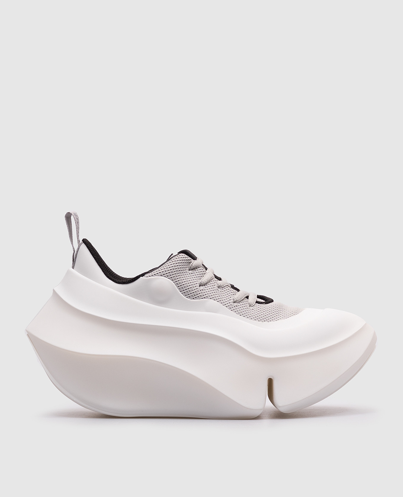 Gray ORCA WAVE sneakers with logo Grounds