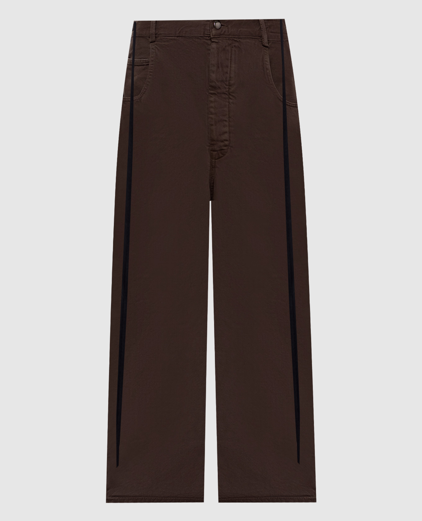 

Polly brown jeans Ann Demeulemeester