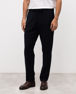 Canali Blue wool pants AR03472V1659G