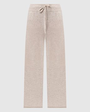 LISA YANG Beige Sofi cashmere pants 202143