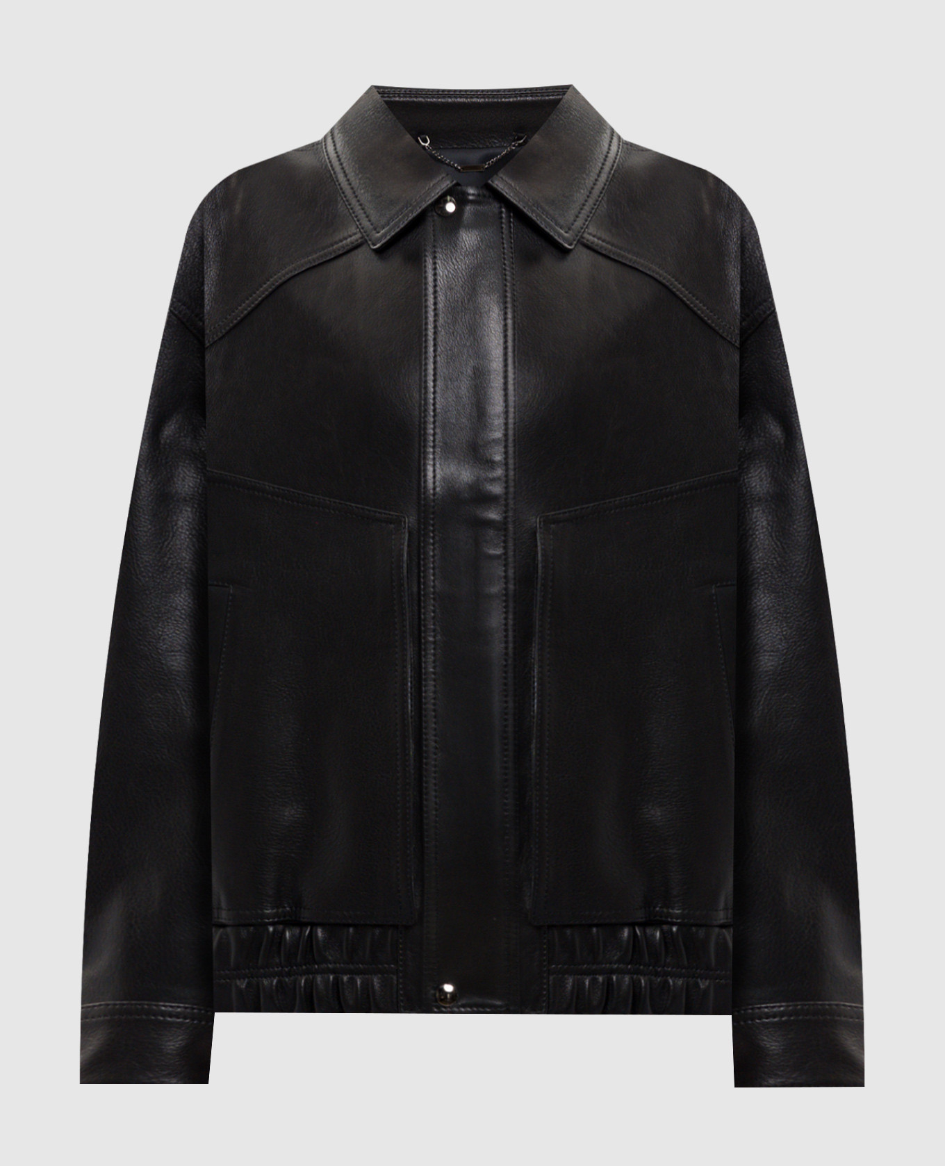 

Black leather jacket Babe Pay Pls