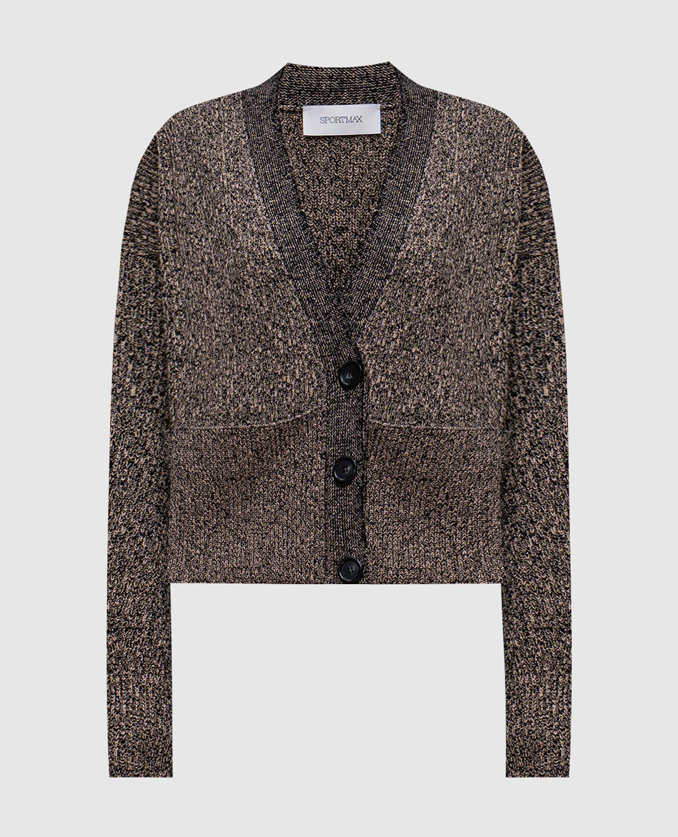 

Beige melange cardigan POOL Max Mara Sportmax