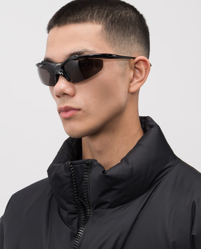 Balenciaga Black Turbo D-frame sunglasses 847020T0007