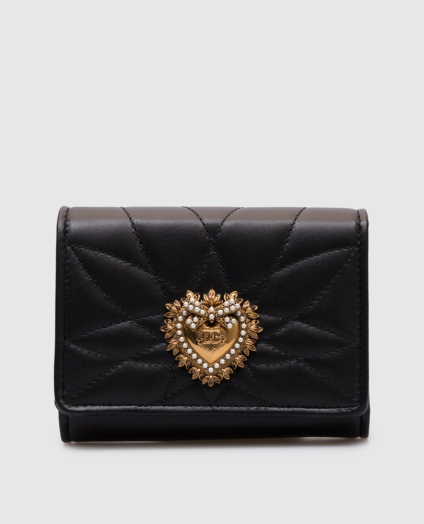 

Black leather Devotion wallet Dolce&Gabbana