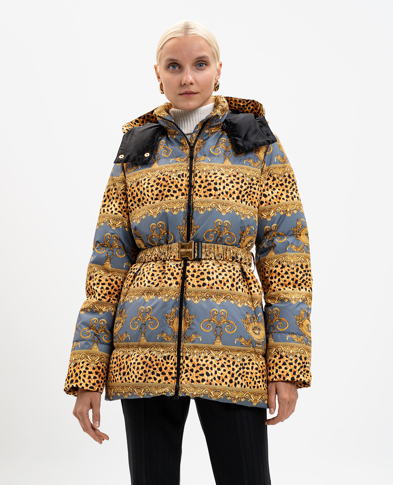 Duvet in animal print Versace 3