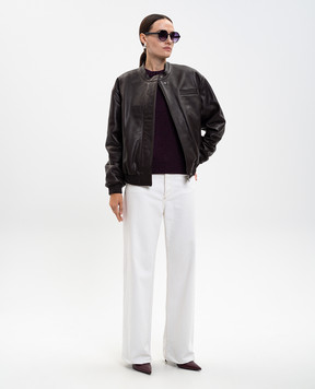 Khaite Purple Nera cashmere sweater 9784650
