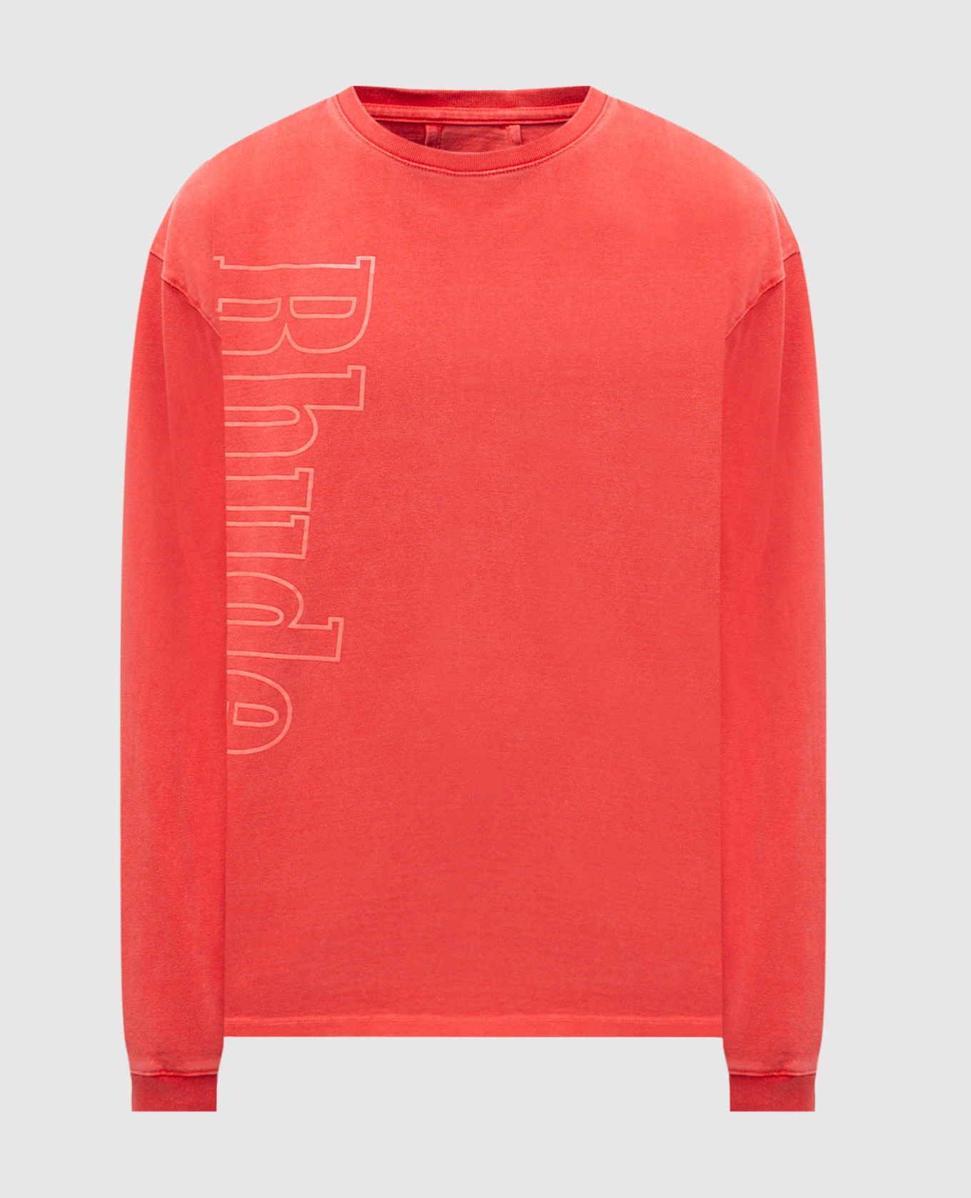 

Red long sleeve with logo print Rhude