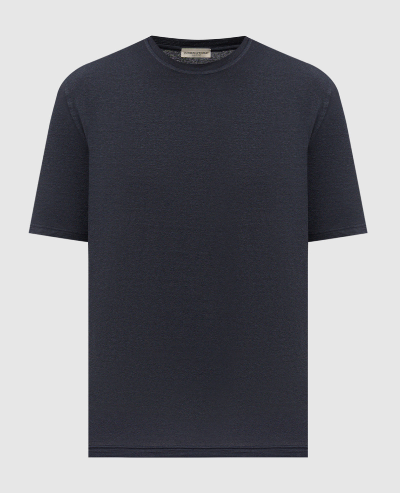 

Blue linen T-shirt Cashmere&Whiskey