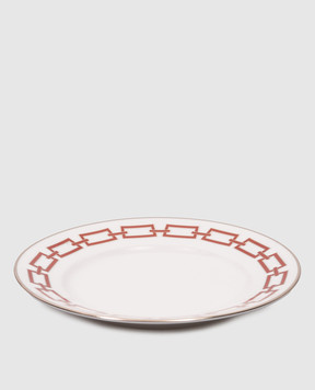 Ginori 1735 Catene White Porcelain Snack Plate 004RG00FPT110010220