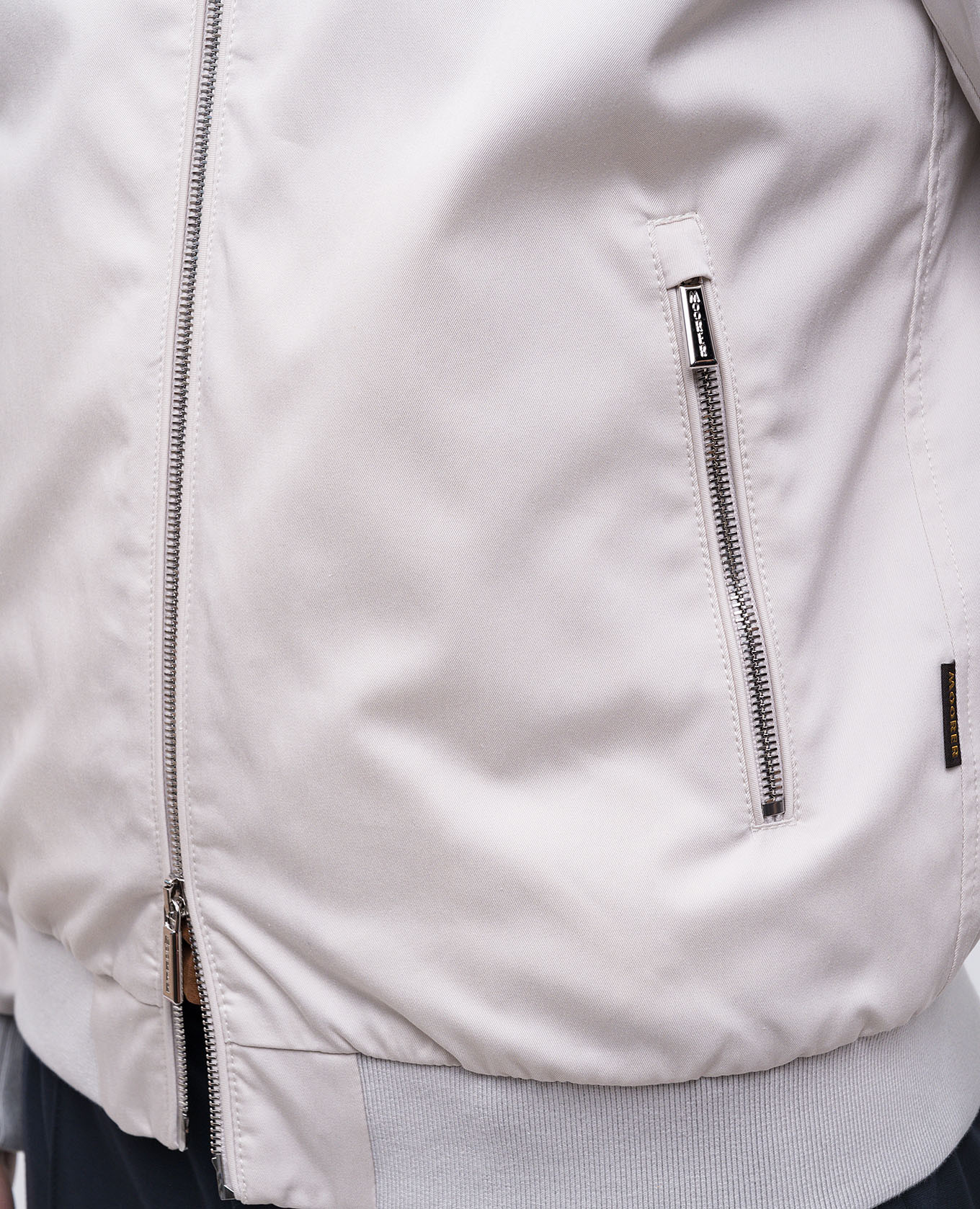 

Beige SORANO jacket with silk MooRER
