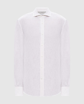 Brunello Cucinelli Beige linen shirt MM6840028