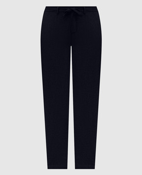Canali Blue wool pants AR03472V1659G