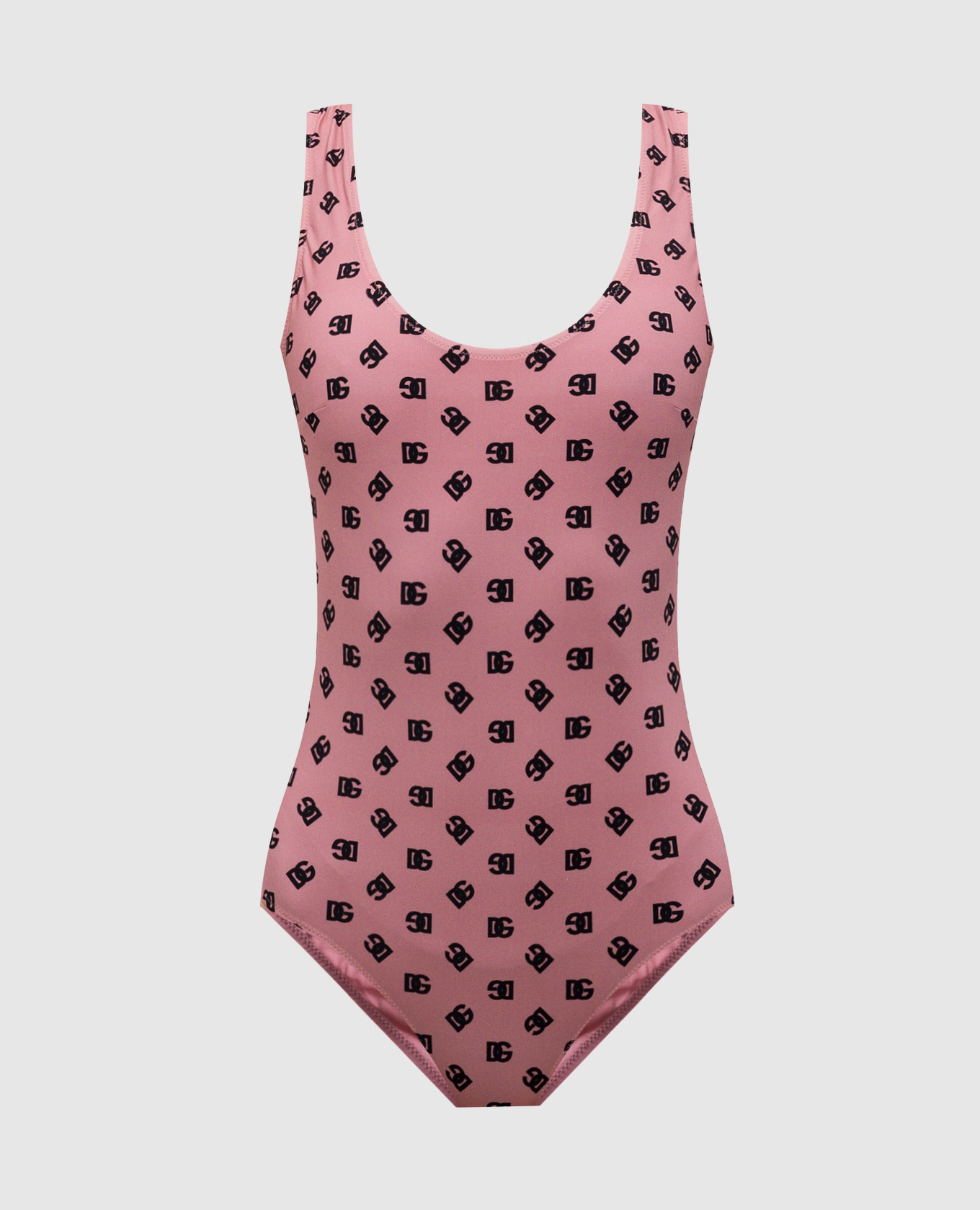 

Pink swimsuit with logo print Dolce&Gabbana