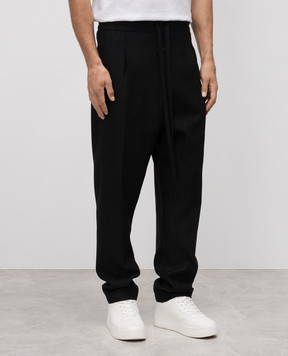 Fear of God Black striped wool pants FGE240417TSWV