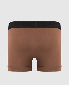Tom Ford Brown boxer briefs with logo pattern T4LC31040