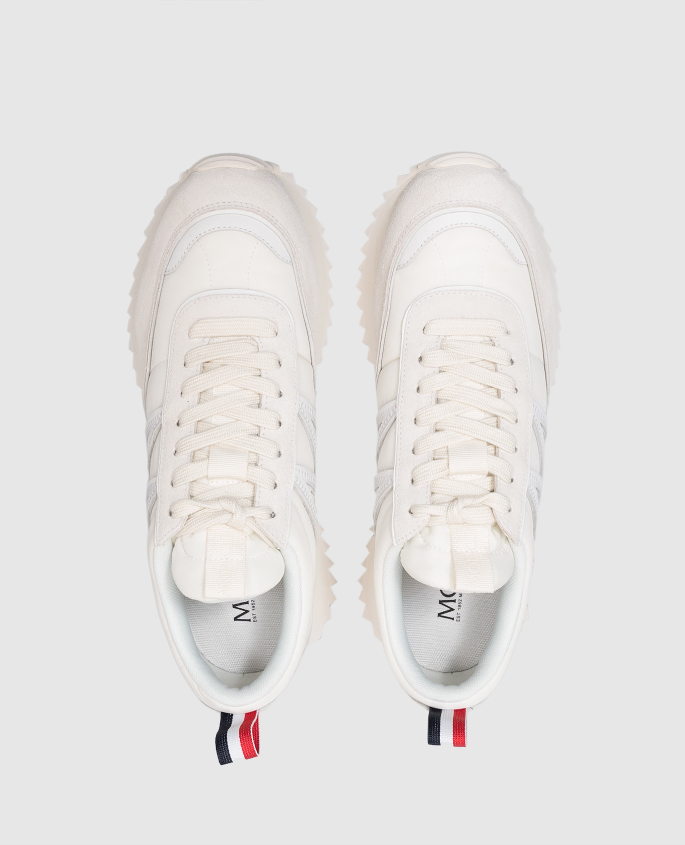 

Pacey white logo combo sneakers Moncler