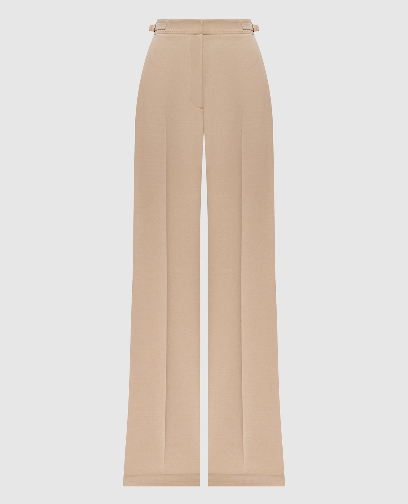 Beige flared pants Vesta Gabriela Hearst