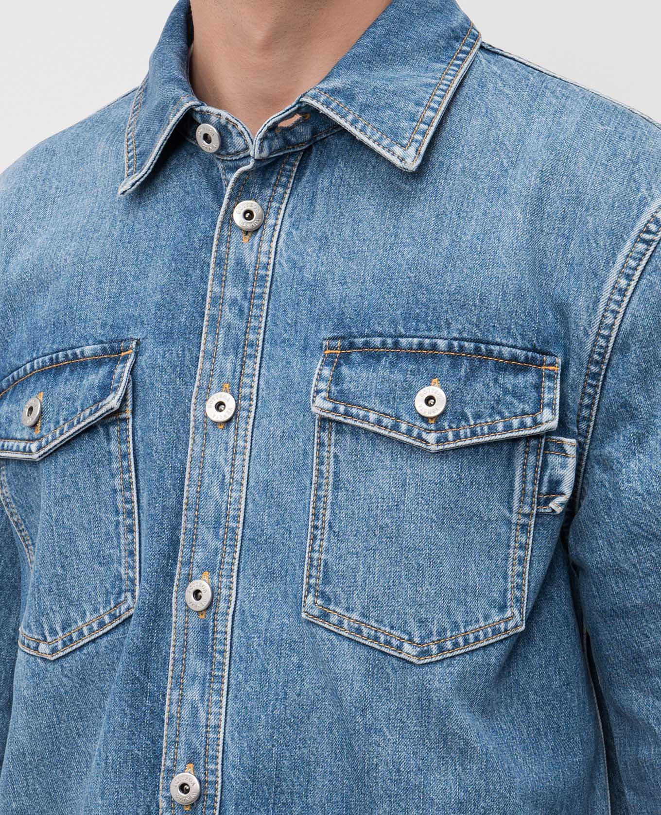 

Blue denim shirt Bottega Veneta