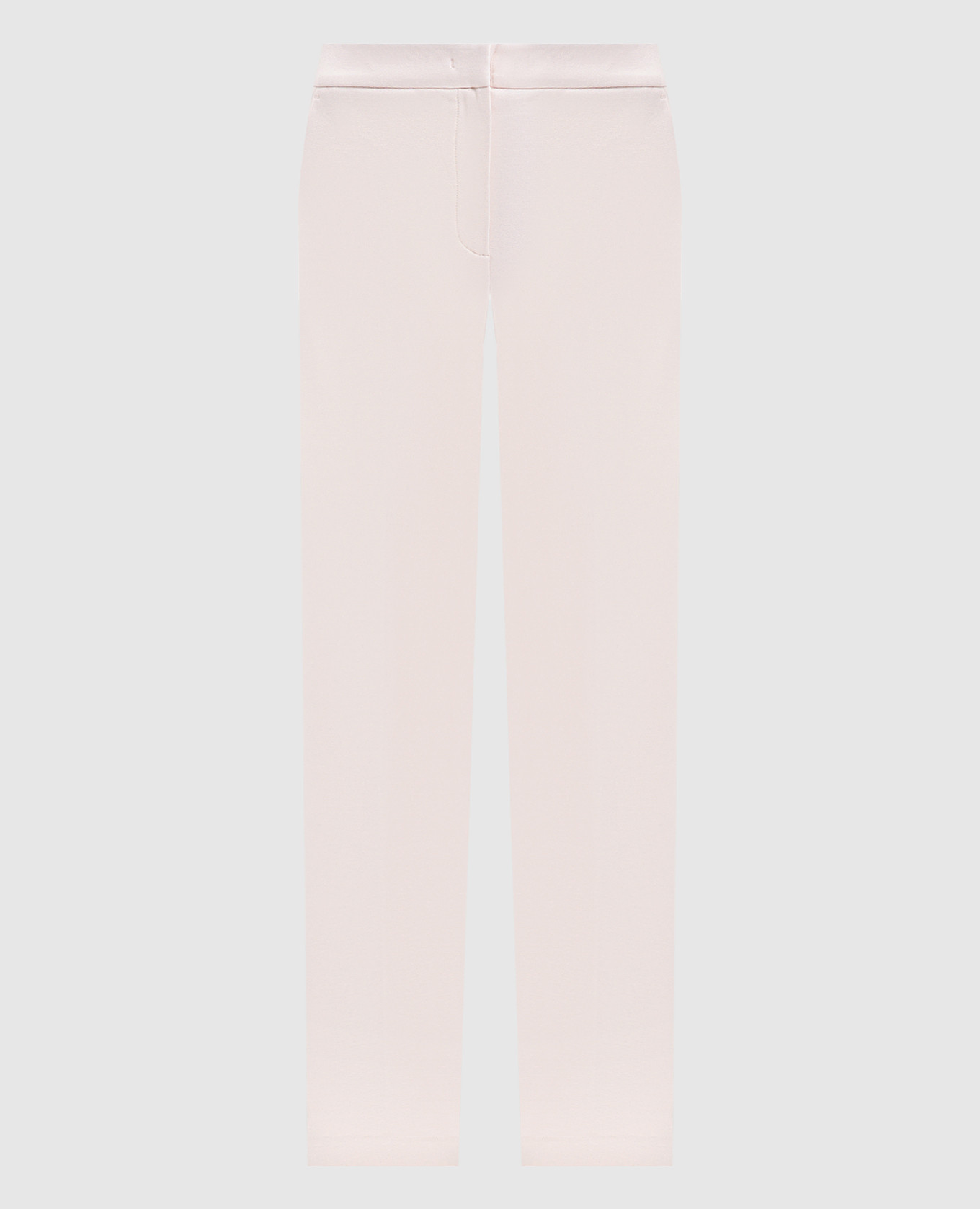 Beige pants with logo Twinset