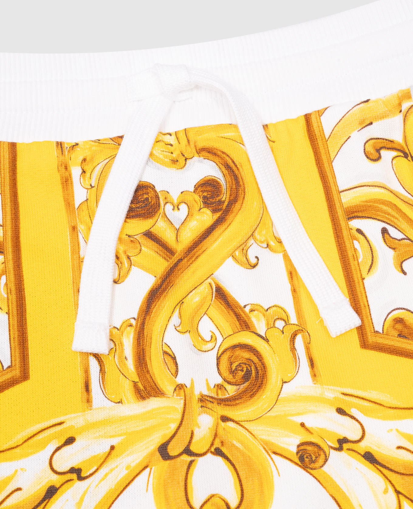 

Children's white skirt in Majolica print Dolce&Gabbana