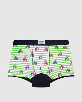 RiminiVeste Gasolino children's boxer shorts with Got speed print U3128