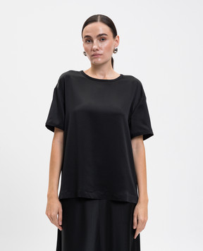 LISA YANG Black silk top 2025204