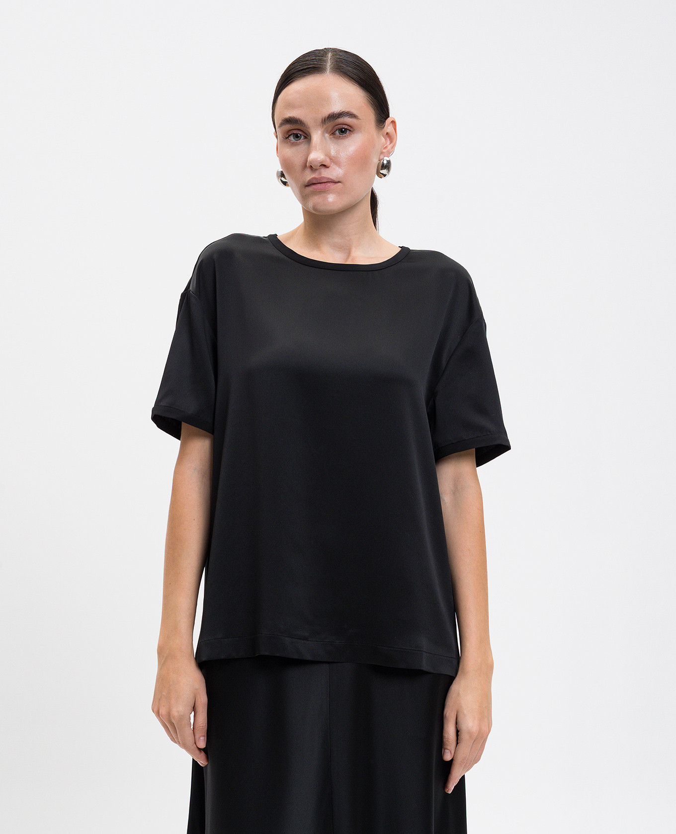 

Black silk top LISA YANG