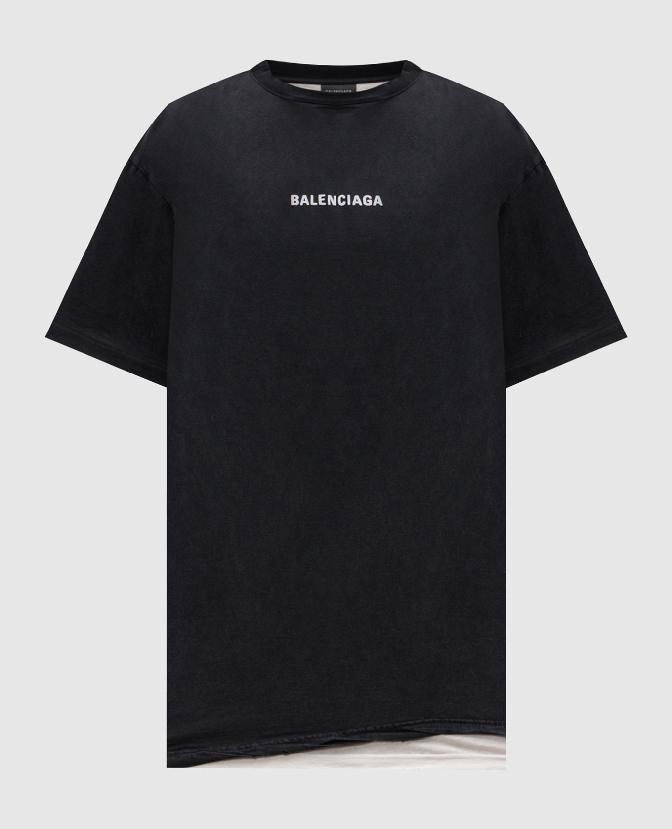

Black double-layered logo t-shirt Balenciaga