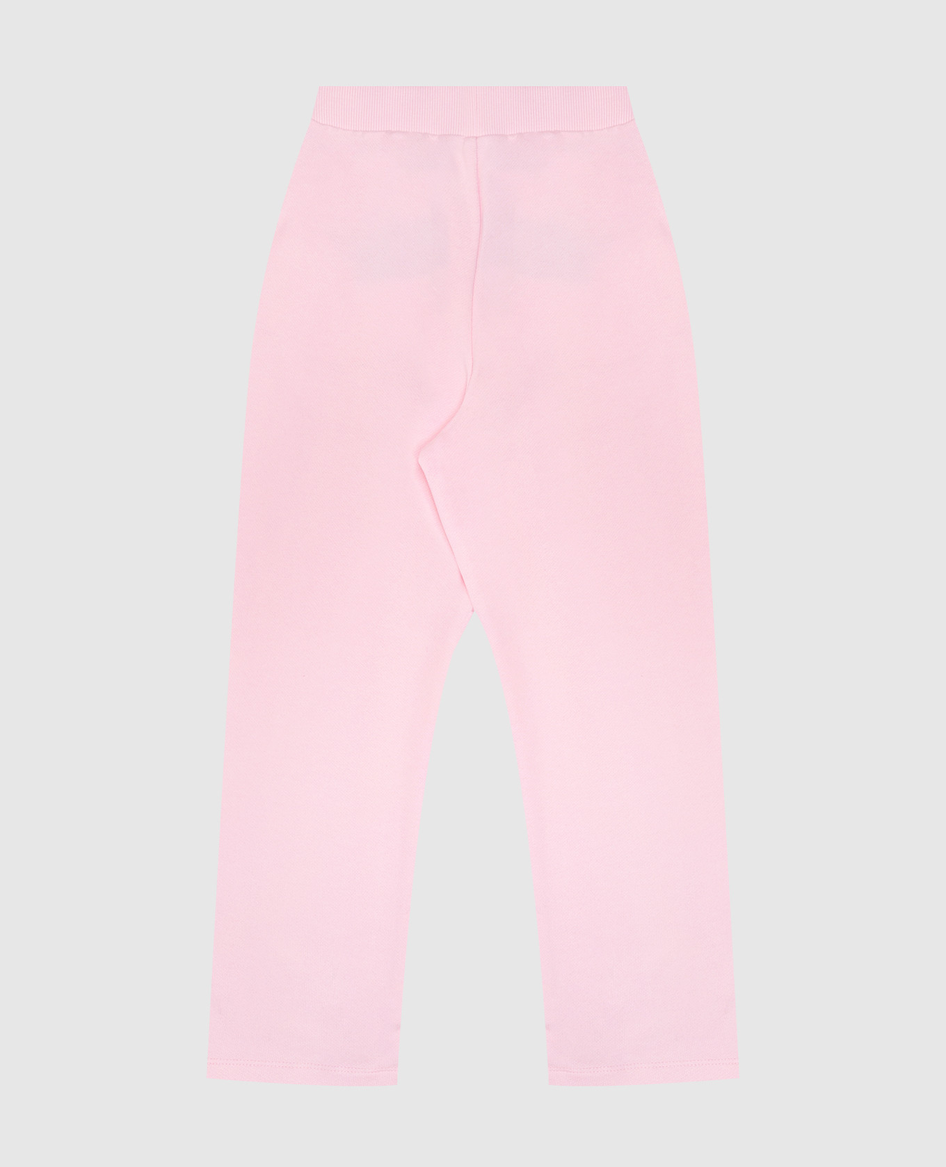 

Children's pink sweatpants with branded rivets Balmain
