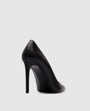 Stuart Weitzman Black leather Power shoes SK364