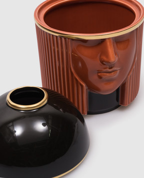 Ginori 1735 Brown porcelain diffuser holder L'Amazzone 179RG08FC0020LX0150