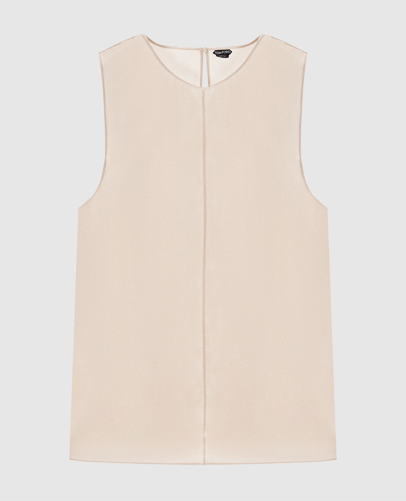 

Beige silk top Tom Ford
