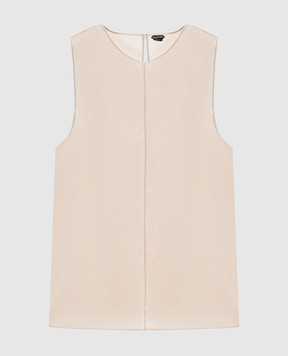 Tom Ford Beige silk top TS2093FAX1191